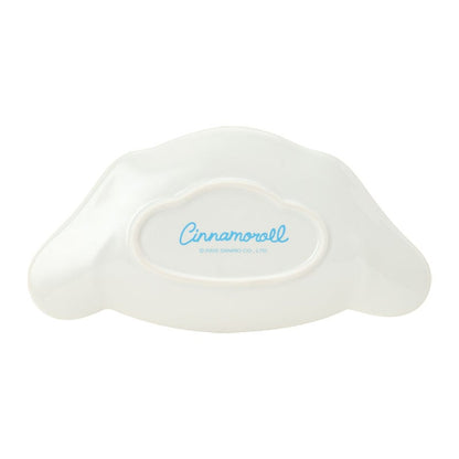 SANRIO | Cinnamoroll Face Shaped Plate Microwave Dishwasher And Dryer Safe 150x127x15mm