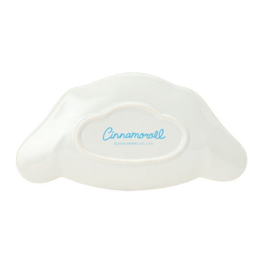 SANRIO | Cinnamoroll Face Shaped Plate Microwave Dishwasher And Dryer Safe 150x127x15mm