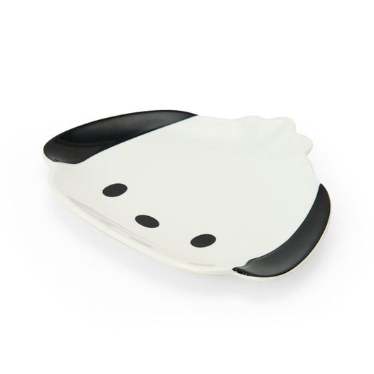 SANRIO | Pochacco Face Shaped Plate Microwave Dishwasher And Dryer Safe 150x127x15mm