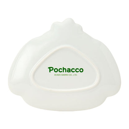 SANRIO | Pochacco Face Shaped Plate Microwave Dishwasher And Dryer Safe 150x127x15mm