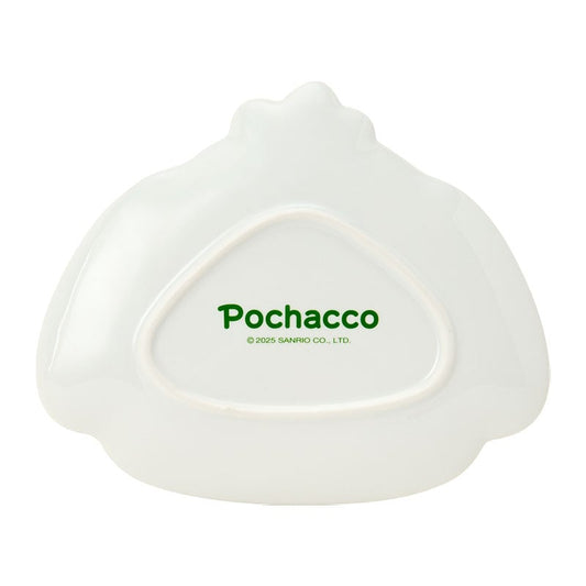 SANRIO | Pochacco Face Shaped Plate Microwave Dishwasher And Dryer Safe 150x127x15mm