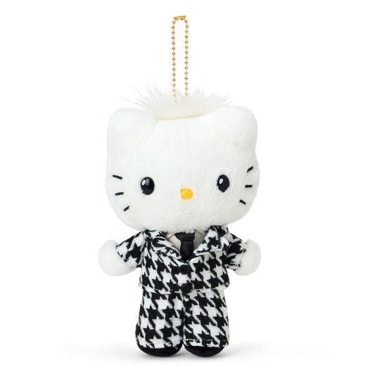SANRIO | Hello Kitty My Dear Daniel Mascot Holder Bag Charm Plush Keychain 110×70×180mm (Monochrome Girly Twin