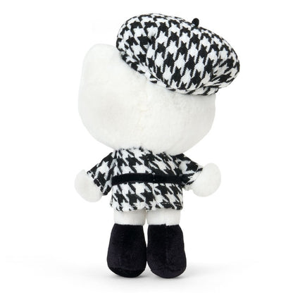 SANRIO | Hello Kitty Mascot Holder Bag Charm Plush Keychain 110×70×180mm (Monochrome Girly Twin Coordinate)
