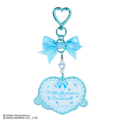 SANRIO x mikko illustrations | Cinnamoroll Acrylic Keychain 70×4×50mm