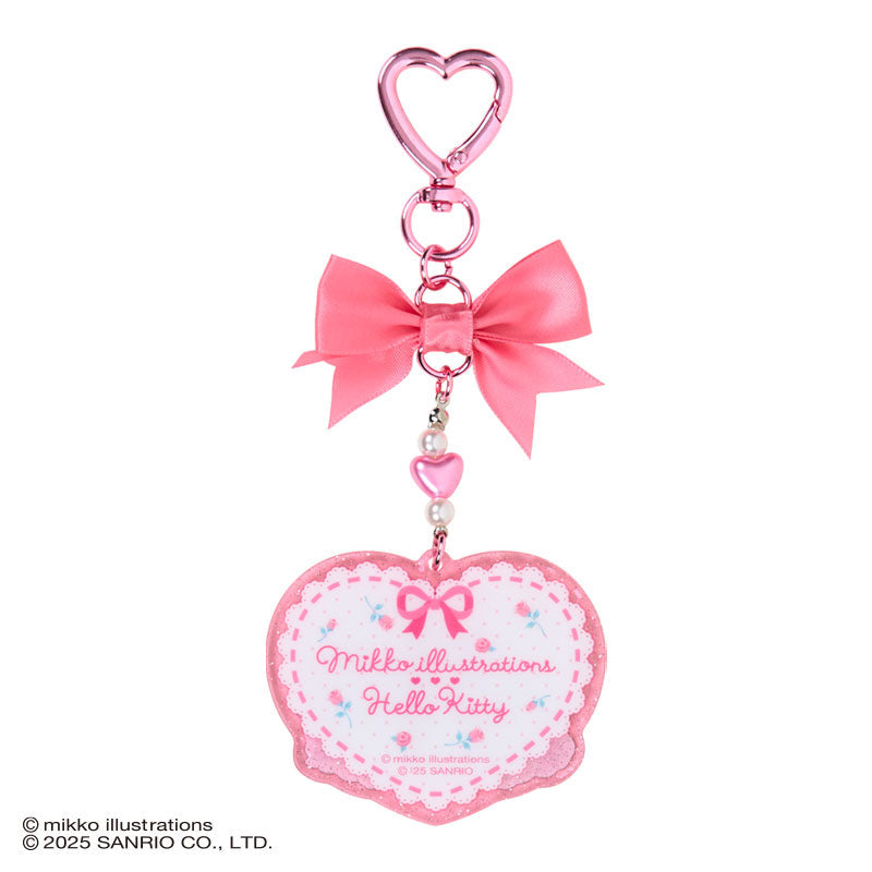SANRIO x mikko illustrations | Hello Kitty Acrylic Keychain 70×4×50mm