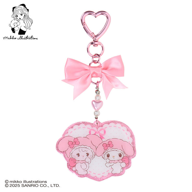 SANRIO x mikko illustrations | My Melody Acrylic Keychain 70×4×50mm