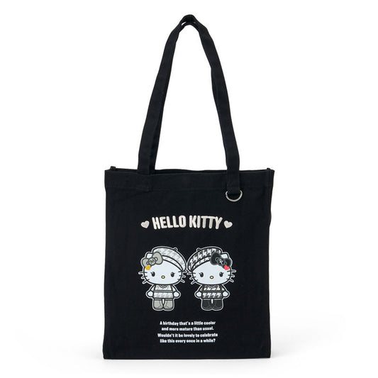 SANRIO | Hello Kitty Tote Bag 320×80×370mm (Monochrome Girly Twin Coordinate)