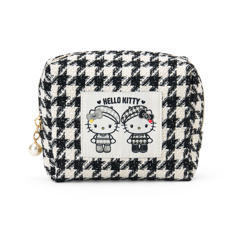 SANRIO | Hello Kitty Pouch 135×65×120mm (Monochrome Girly Twin Coordinate)