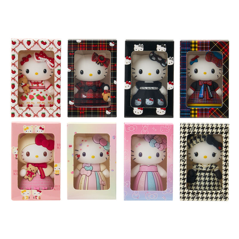 SANRIO | Hello Kitty Secret Birthday Doll Mini Figure Blind Box 46×35×72mm (Monochrome Girly Twin Coordinate)