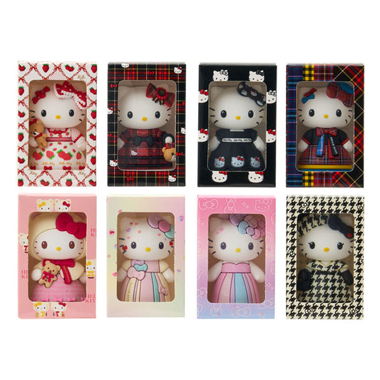 SANRIO | Hello Kitty Secret Birthday Doll Mini Figure Blind Box 46×35×72mm (Monochrome Girly Twin Coordinate)