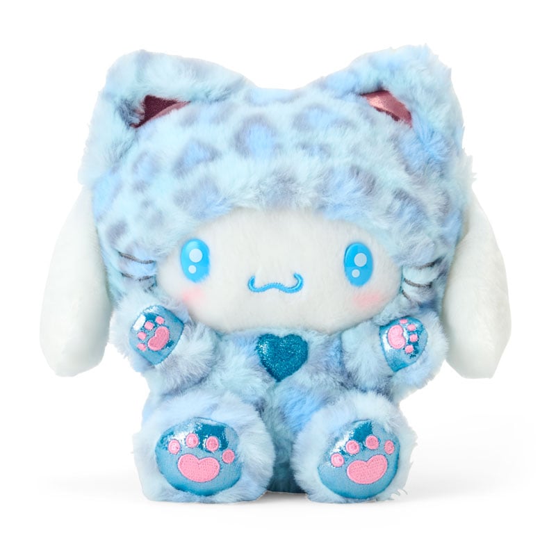SANRIO | Cinnamoroll Plush Toy Plush Doll 140×160×200mm (Leopard Gal Cat)