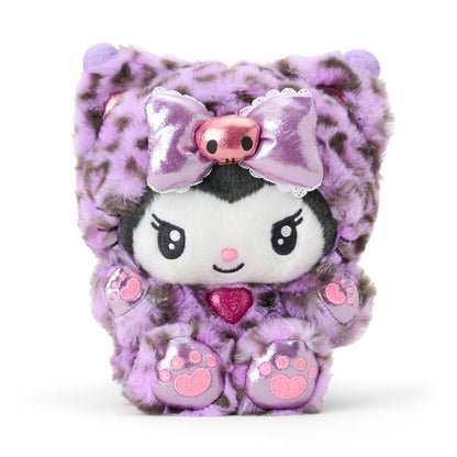 SANRIO | Kuromi Plush Toy Plush Doll 140×160×200mm (Leopard Gal Cat)