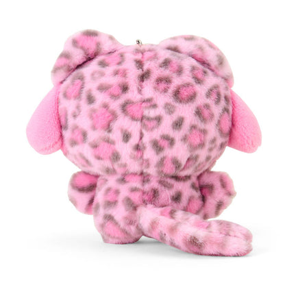 SANRIO | My Melody Mascot Holder Plush Keychain Bag Charm 90×50×120mm (Leopard Gal Cat)