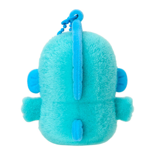 SANRIO | Hangyodon Flocky Mascot Holder Keychain Bag Charm 50×45×70mm