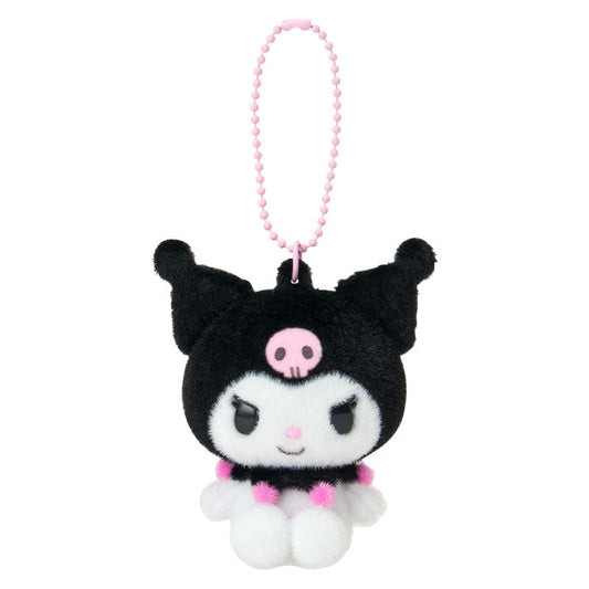SANRIO | Kuromi Flocky Mascot Holder Keychain Bag Charm 50×45×70mm