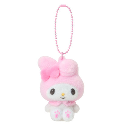 SANRIO | My Melody Flocky Mascot Holder Keychain Bag Charm 50×45×70mm