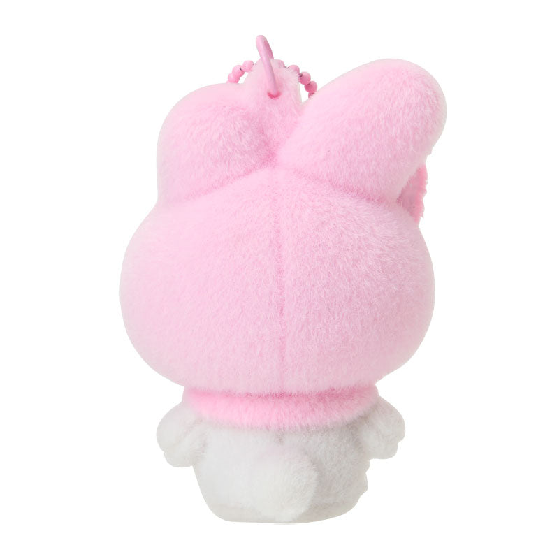 SANRIO | My Melody Flocky Mascot Holder Keychain Bag Charm 50×45×70mm