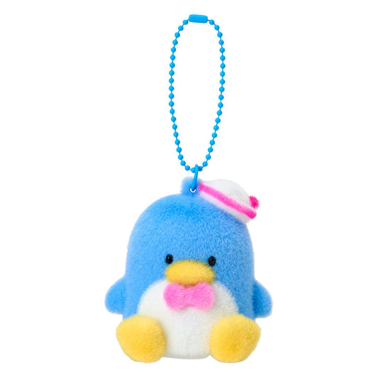 SANRIO | TuxedoSam Flocky Mascot Holder Keychain Bag Charm 50×45×70mm