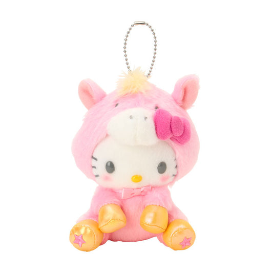 SANRIO | Hello Kitty Mascot Holder Bag Charm Plush Keychain 100×110×140mm (New Year Zodiac Year of Horse)