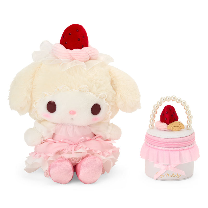 【Pre-order】SANRIO | My Melody Plush Toy & Accessory Case Set 235×120×200mm (Strawberry Shortcake)