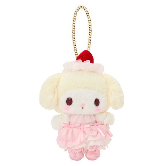 SANRIO | My Melody Mascot Holder Bag Charm Plush Keychain 120×75×165mm (Strawberry Shortcake)