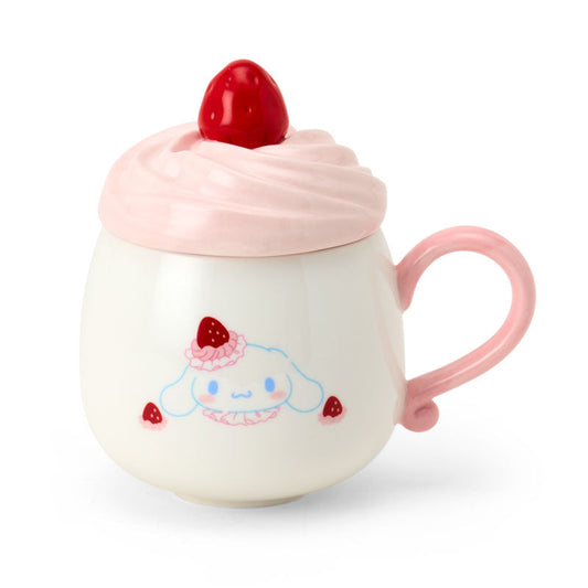 【Pre-order】SANRIO | Cinnamoroll 3D Porcelain Mug 135×90×135mm (Strawberry Shortcake)