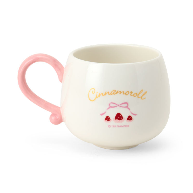 【Pre-order】SANRIO | Cinnamoroll 3D Porcelain Mug 135×90×135mm (Strawberry Shortcake)