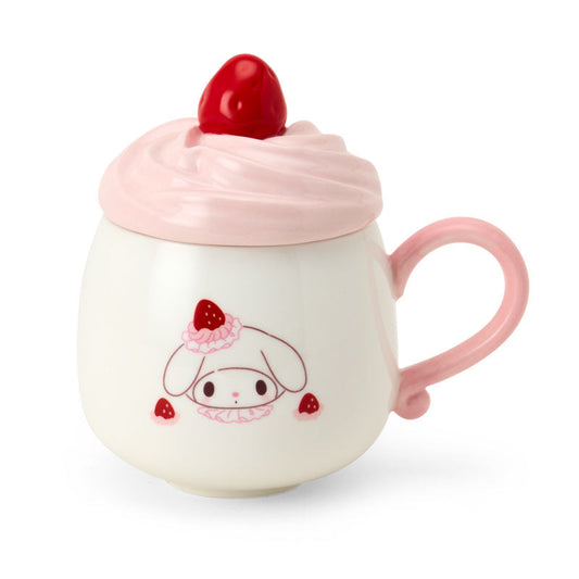 【Pre-order】SANRIO | My Melody 3D Porcelain Mug 135×90×135mm (Strawberry Shortcake)