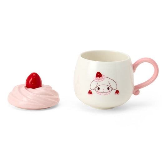 【Pre-order】SANRIO | My Melody 3D Porcelain Mug 135×90×135mm (Strawberry Shortcake)