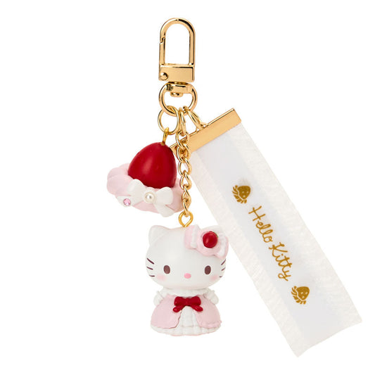 SANRIO | Hello Kitty Mascot Keychain 27×28×35mm (Strawberry Shortcake)