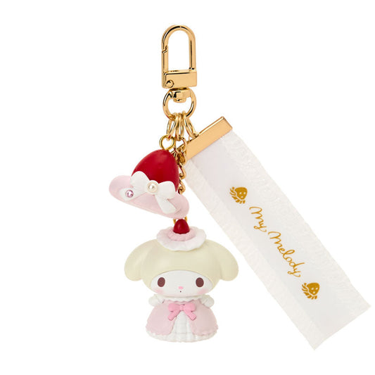 SANRIO | My Melody Mascot Keychain 27×28×35mm (Strawberry Shortcake)