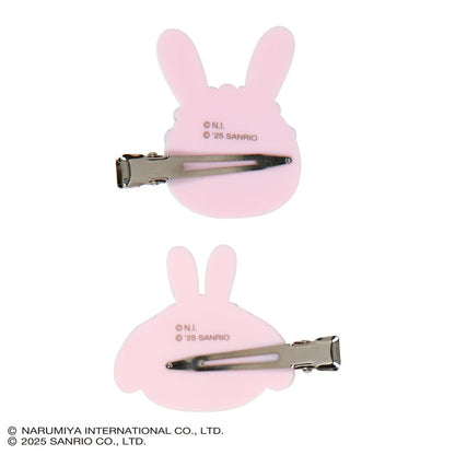 Sanrio × Mezzo Piano | My Melody Hair Clip Set 45×10×50mm (Pink Rabbit)