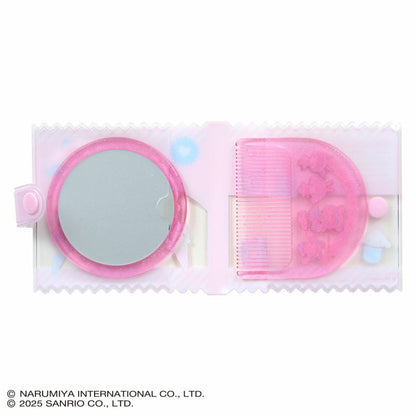 Sanrio × Mezzo Piano | Mirror And Comb Set With Case 90x10x85mm