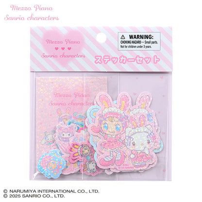 Sanrio × Mezzo Piano | Sticker Set 25 pieces