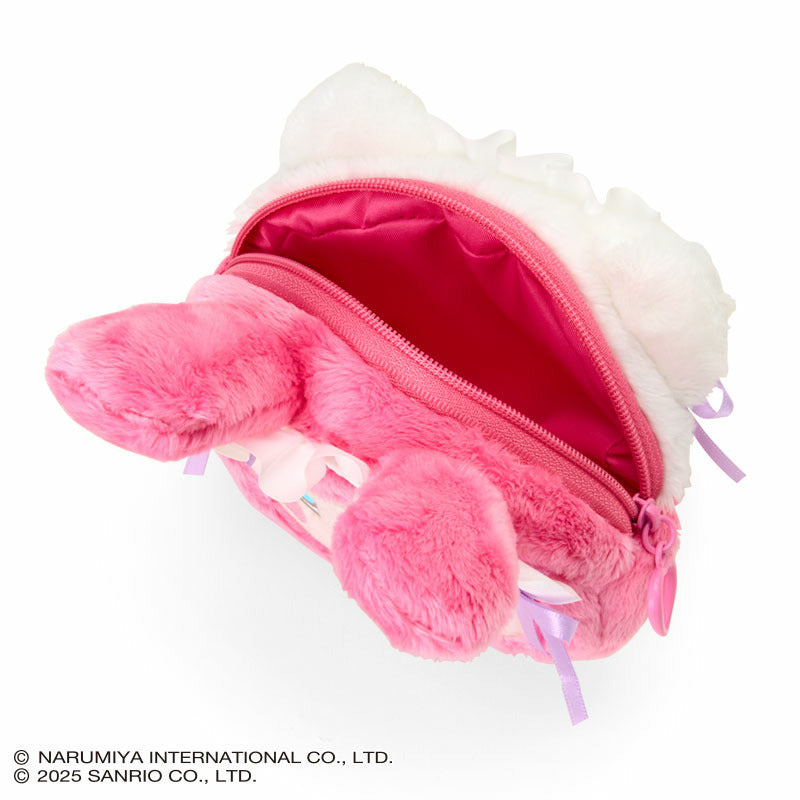 Sanrio × Mezzo Piano | Hello Kitty Reversible Face-shaped Pouch 130×50×100mm (Pink)