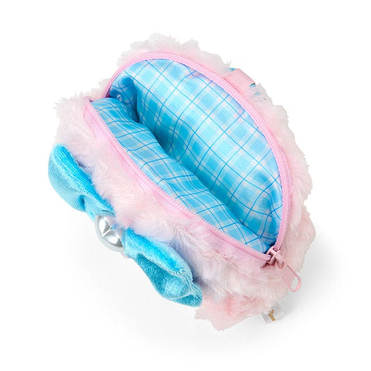 SANRIO | My Sweet Piano Plush Pouch Keychain with Carabiner 98x125x70mm (Blue)