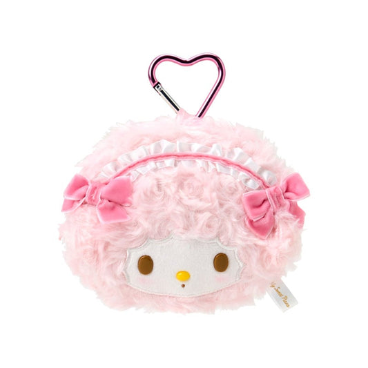 SANRIO | My Sweet Piano Plush Pouch Keychain with Carabiner 98x125x70mm (Pink)