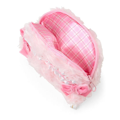 SANRIO | My Sweet Piano Plush Pouch Keychain with Carabiner 98x125x70mm (Pink)