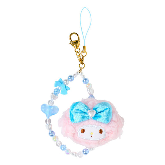 SANRIO | My Sweet Piano Beaded Hand Strap Phone Charm 95×30×110mm (Lolita Blue)