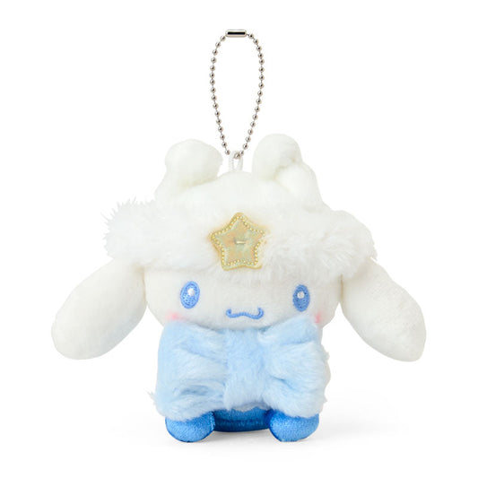 SANRIO | Cinnamoroll Plush Mascot Keychain Bag Charm 130×70×120mm (Sparkling Winter)