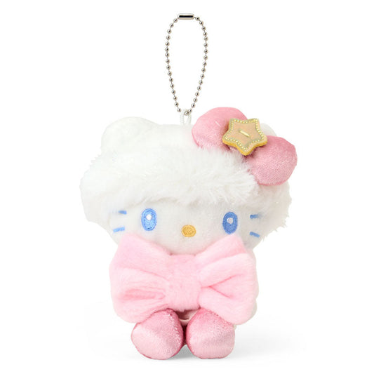 SANRIO | Hello Kitty Plush Mascot Keychain Bag Charm 95×75×140mm (Sparkling Winter)