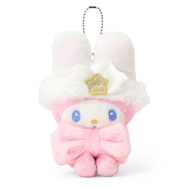 SANRIO | My Melody Plush Mascot Keychain Bag Charm 95×75×145mm (Sparkling Winter)