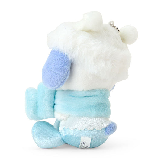 SANRIO | Pochacco Plush Mascot Keychain Bag Charm 110×0×130mm (Sparkling Winter)