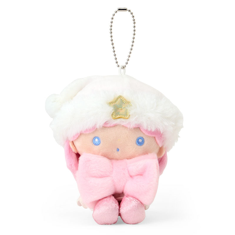 SANRIO | Little Twin Stars Lala Plush Mascot Keychain Bag Charm 115×85×130mm (Sparkling Winter)