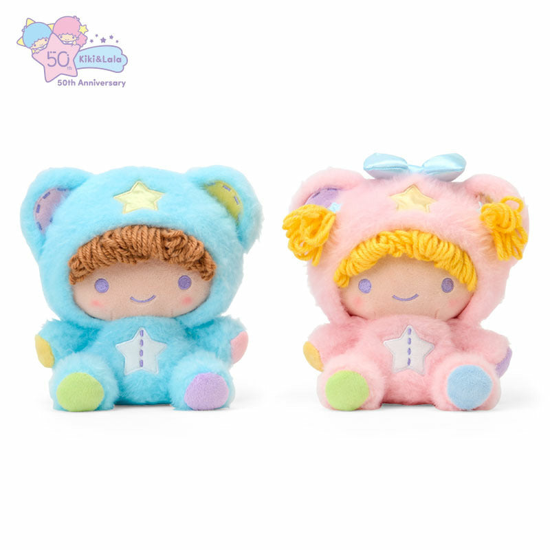 SANRIO | Little Twin Stars Kiki & Lala Plush Toy Set 300×120×197mm (Starry Sky Angel 50th Anniversary)