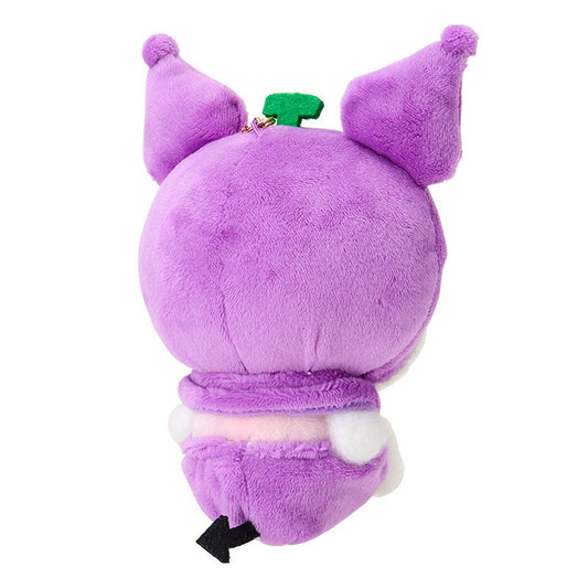 SANRIO | Kuromi Mascot Holder Bag Charm Keychain 100x75x140mm (Fruit Design)