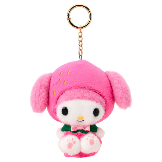 SANRIO | My Melody Mascot Holder Bag Charm Keychain 100x75x140mm (Fruit Design)