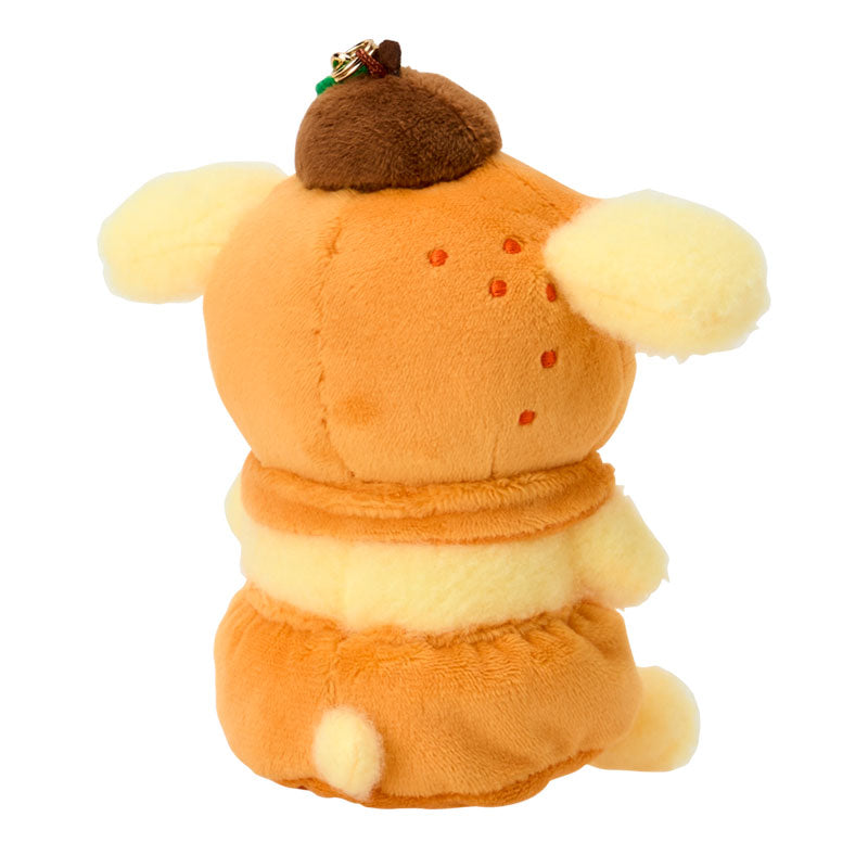 SANRIO | Pom Pom Purin Pompompurin Mascot Holder Bag Charm Keychain 100x75x140mm (Fruit Design)