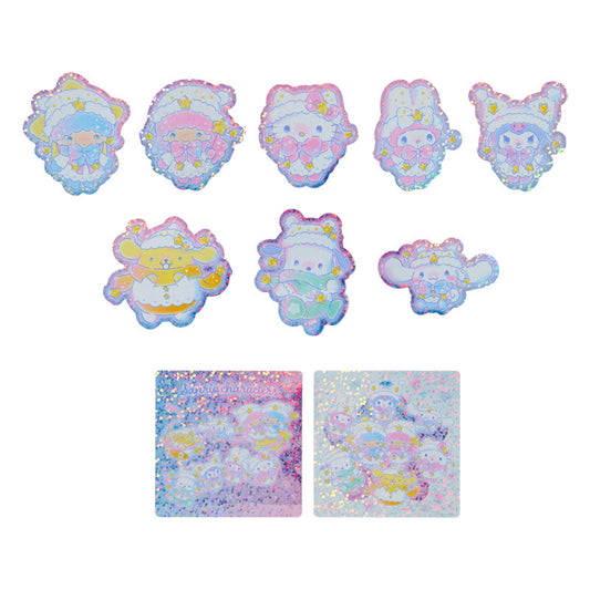 SANRIO | Sticker Set 120×5×115mm (Sparkling Winter)