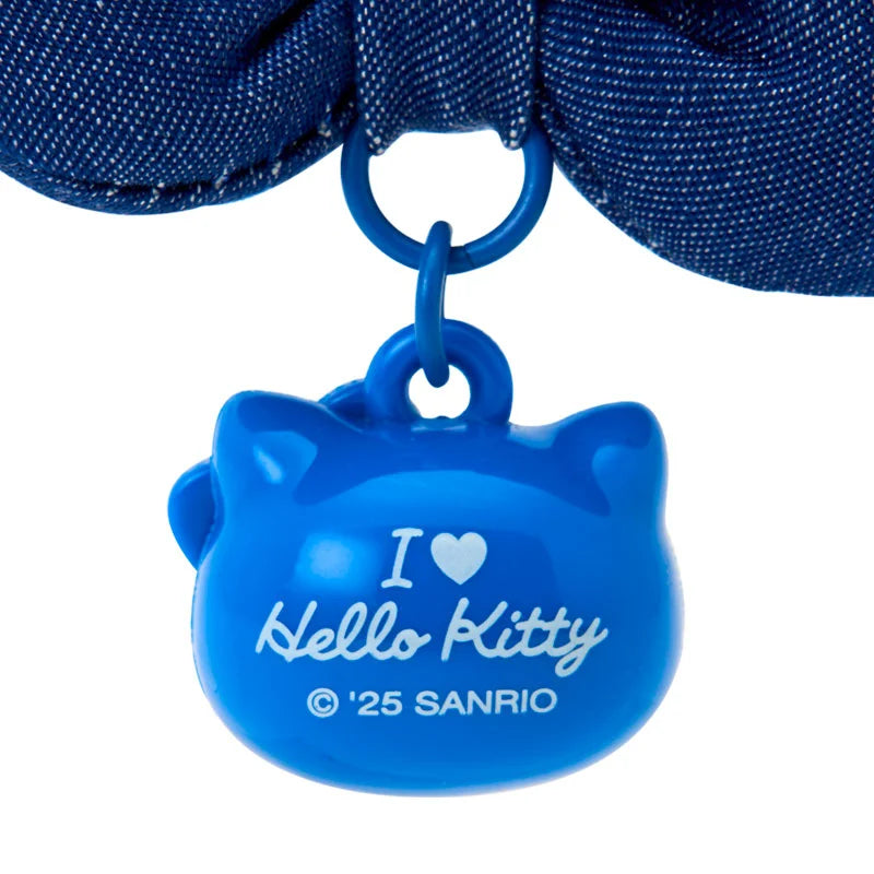 SANRIO | Hello Kitty Blue Swaying Ribbon Charm Keychain 65×30×45mm (I Love Hello Kitty)